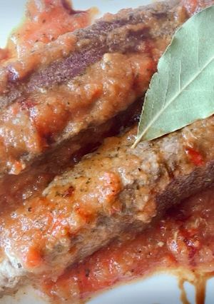 Una foto de Melva en salsa de tomate y Soja (rápida y fácil)