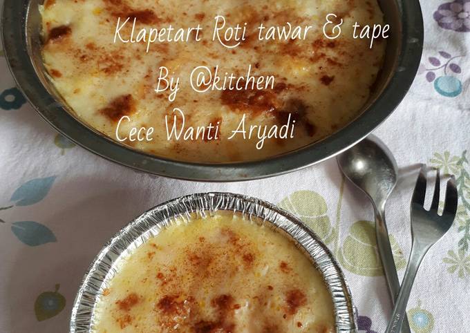 Klap Roti Resep #07. Klapetart roti tape oleh Cece Wanti - Cookpad