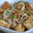 Setas Enoki con Tofu (Receta ligera y saludable)
