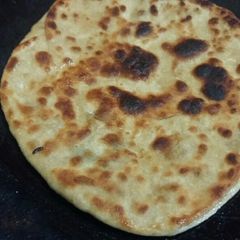 A picture of Soya granules parantha.