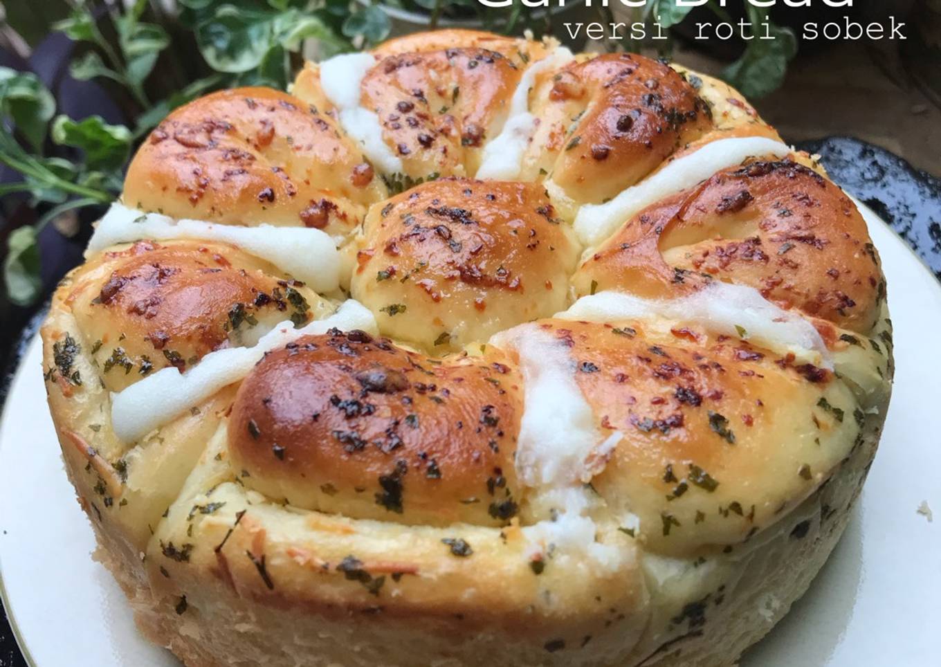 Korean Garlic Bread versi Roti Sobek (2)