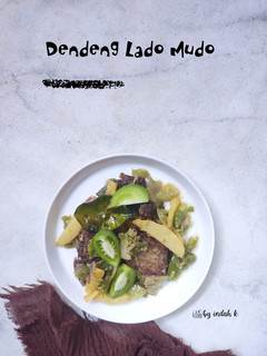 Foto resep Dendeng Lado Mudo