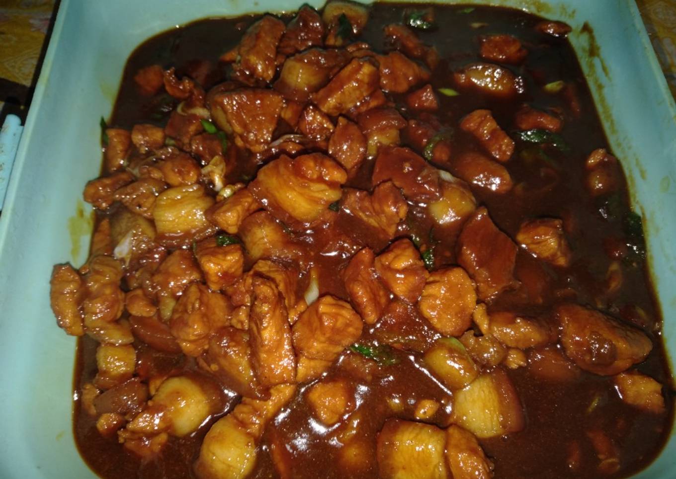 Semur Daging Babi (Non Halal)