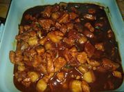 Gambar semur daging babi