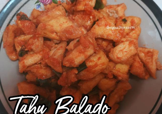 Resep Tahu Balado Oleh Nindya Aprilya Cookpad