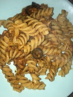 صورة لوصفة معكرونة بالتونة ❤️😍