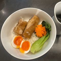 A picture of Kakuni - Japanese pork belly, pressure cooked.