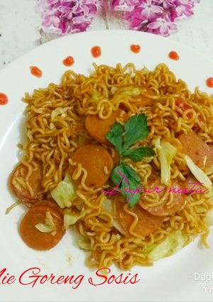 Foto resep Mie goreng sosis