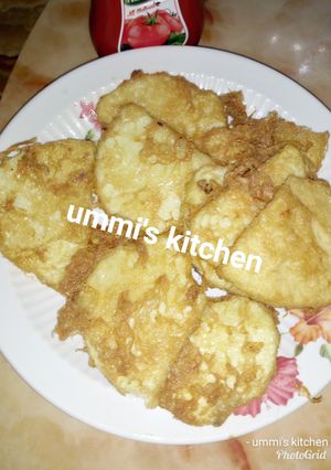 A picture of Yam and egg.
