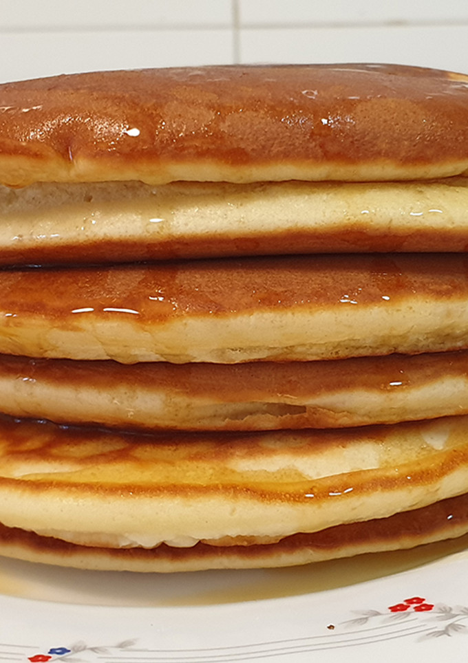 Una foto de Pancakes o Tortitas Americanas