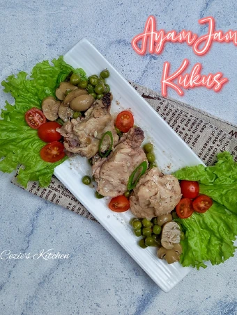 Cara Simple Membikin Resep  Ayam jamur kukus yang Lezat Sekali, Bisa Manjain Lidah