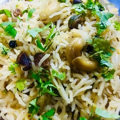 A picture of Kashmiri pulao.