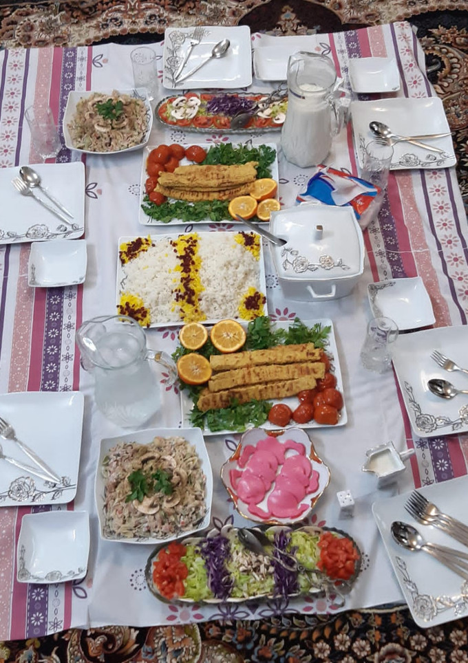 عکسی از دستور سالاد ماکارونی