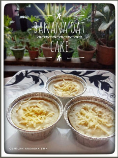 Foto resep Mpasi banana oat cake (cemilan)