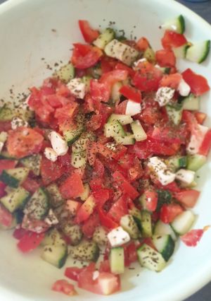 Une photo de Salade fraicheur