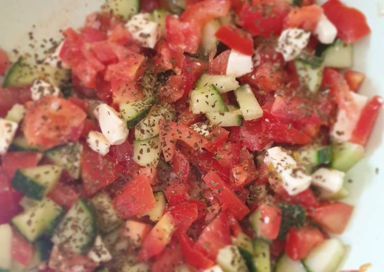 Moyen le plus simple pour Préparer Fait maison Salade fraicheur