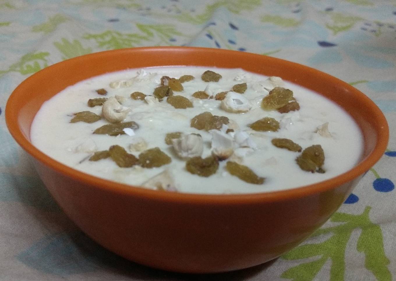 Raw mango kheer