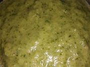 A picture of raw mango pudina
