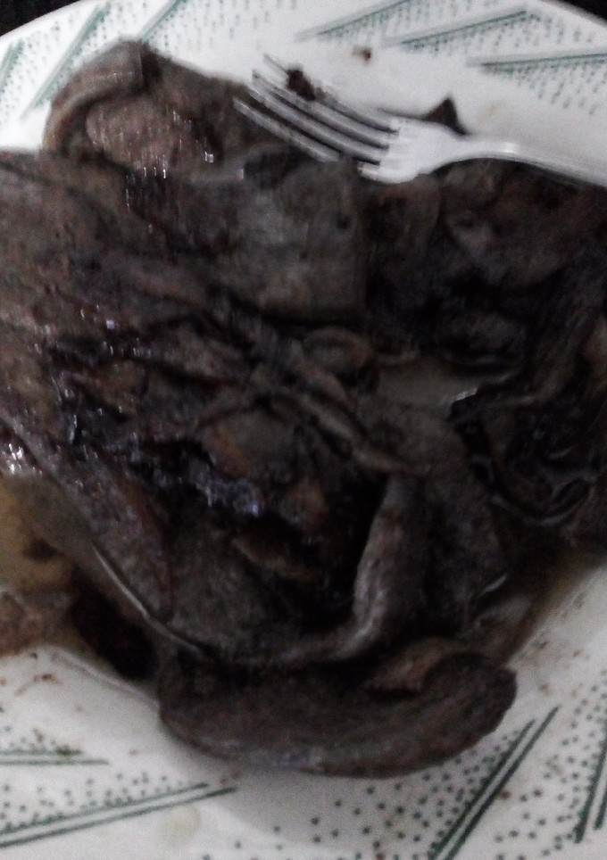 Una foto de Hígado encebollado