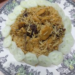 A picture of Butter Chicken Tikka Rice.