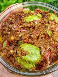 Foto resep Sambel Kecombrang Pete (masakan rumahan sederhana)