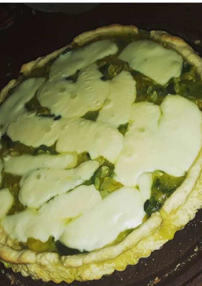 Una foto de Masa salada de tarta salada