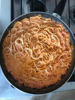 Una foto de Spaghetti Rojo
