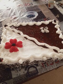 صورة لوصفة تزيين كيكة عيد ميلاد