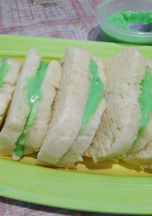 Foto resep Roti Kukus Srikaya Pandan