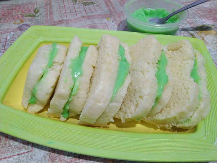 Resep: Roti Kukus Srikaya Pandan Enak Dan Mudah