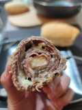 Involtini de Escalopa con jamón y queso