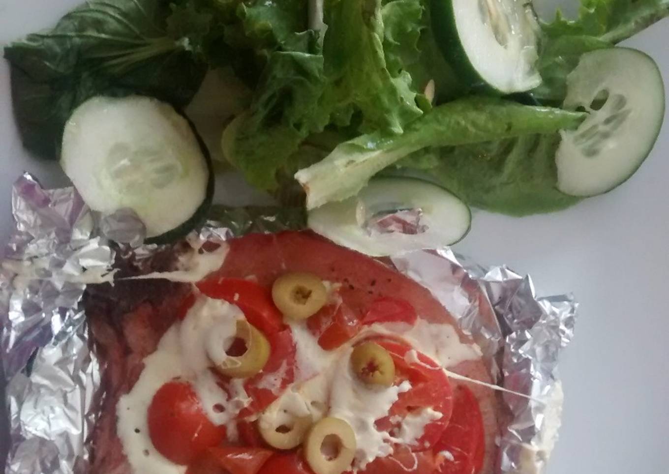 Chuletas ahumadas empapeladas