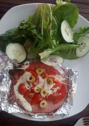 Una foto de Chuletas ahumadas empapeladas
