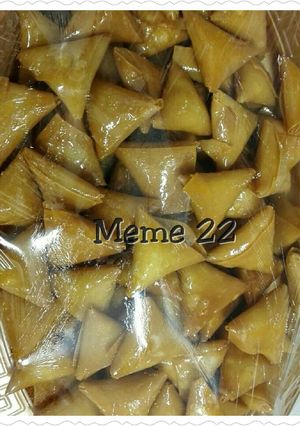 صورة لوصفة حلى مثلثات الجبنة