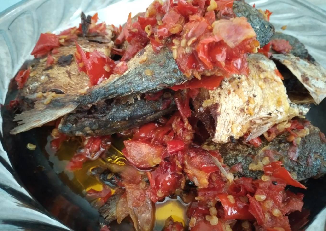 Ikan kembung balado