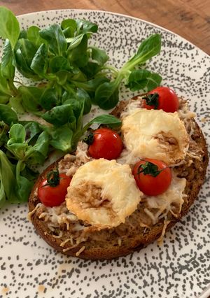 Une photo de ☆Tartines Thon Chèvre, à l’Airfryer☆