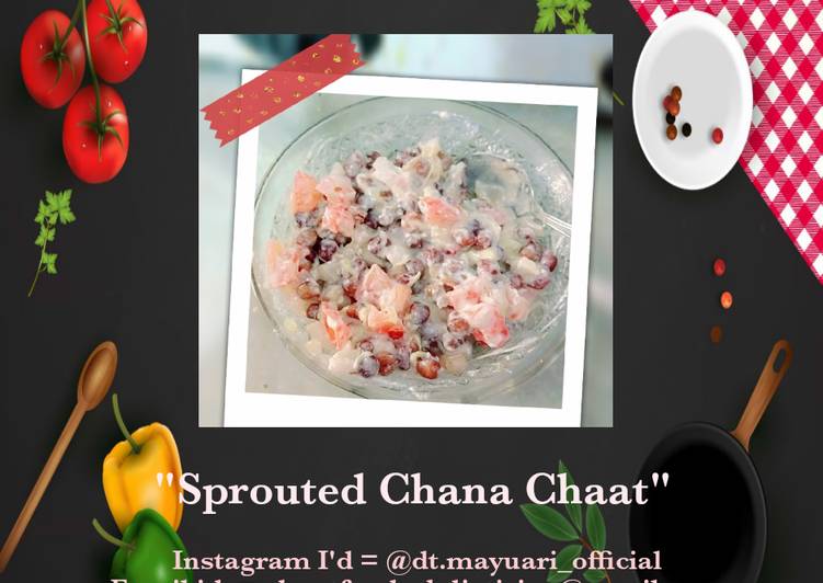 Easiest Way to Make Super Quick Homemade Sprouted Chana Chaat