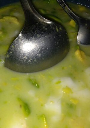 Foto resep Es kopyor avocado