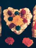 Letter Cake Citron Fruits Rouges