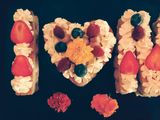 Letter Cake Citron Fruits Rouges