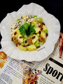 عکسی از دستور سالاد والدورف (سالاد آمریکایی)🥗
