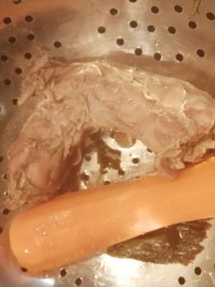 Pulykanyakból húsleves recept fotója