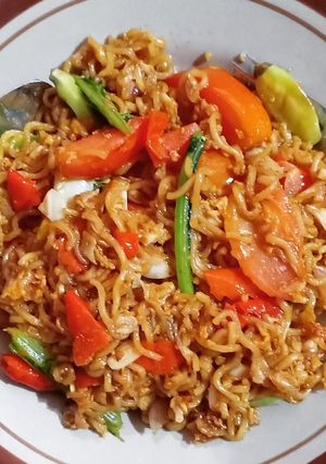 Foto resep Mie goreng ala q