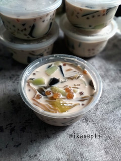 Foto resep Es Jelly Susu