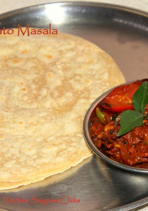 A picture of Fried Tomato Masala.