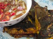 Gambar ikan pari bakar