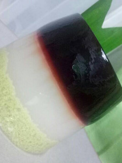 Foto resep Puding lumut lapis choclate tanpa santan