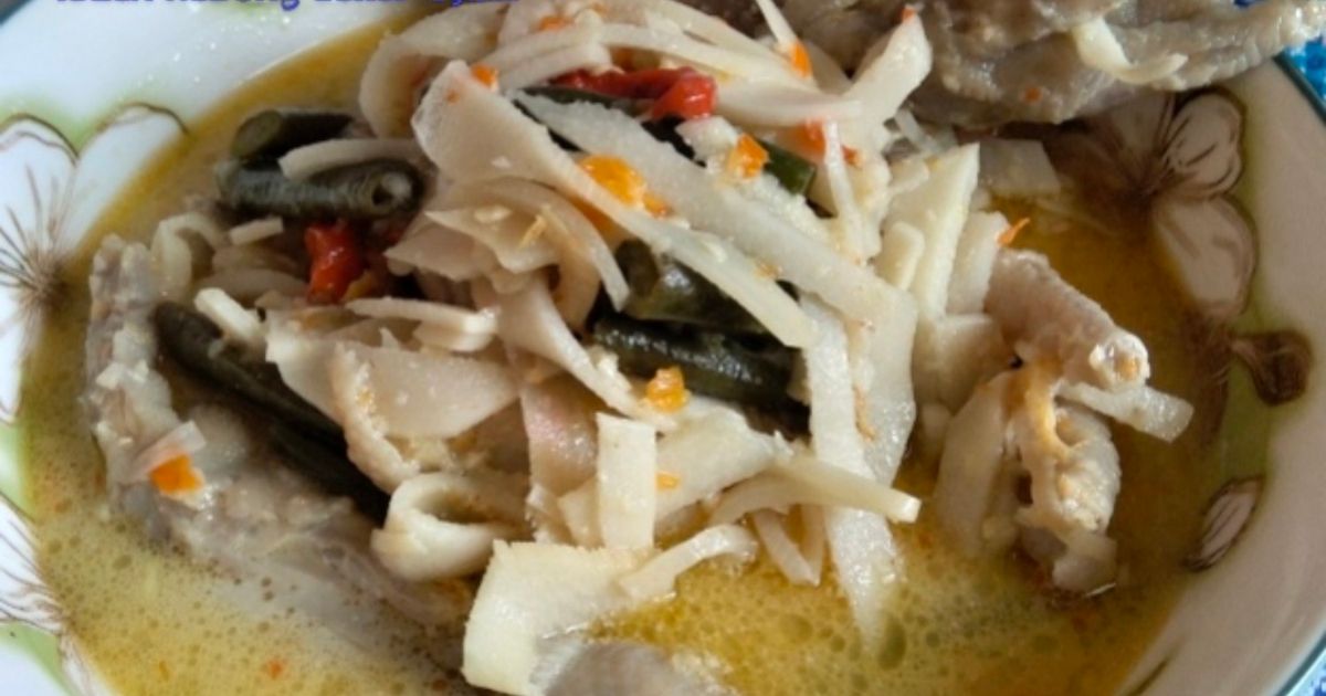 Blendi Rebung,Kacang Panjang dan Ceker Ayam