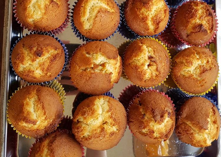 Step-by-Step Guide to Prepare Favorite Glacé cherry muffins