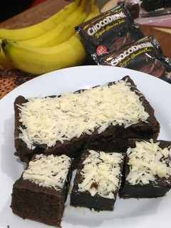 Foto resep Brownis Pisang kukus